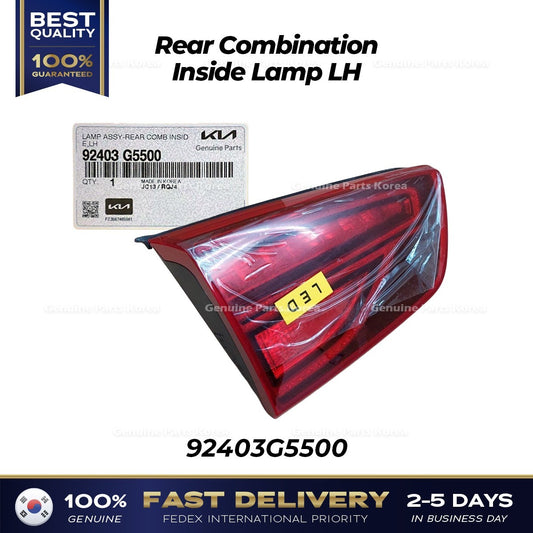 Genuine Rear Combination Inside Lamp LH 92403G5500 for Kia Niro Electric