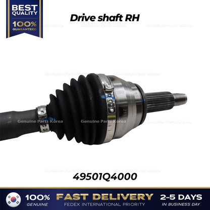 Genuine Drive shaft RH 49501Q4000 for Kia Niro EV