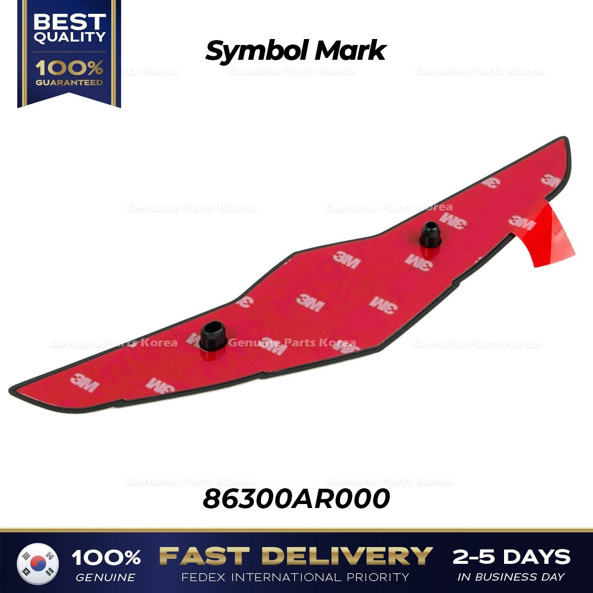 Genuine Symbol Mark 86300AR000 for Hyundai Genesis GV70
