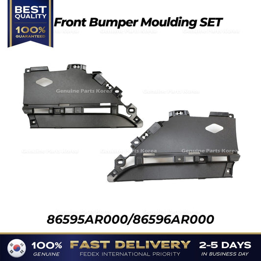 Genuine Front Bumper Moulding SET 86595AR000 86596AR000 for Genesis GV70
