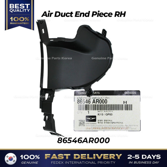 Genuine Air Duct End Piece RH 86546AR000 for Hyundai Genesis GV70