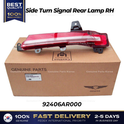 Genuine Side Turn Signal Rear Lamp RH 92406AR000 for Hyundai Genesis GV70