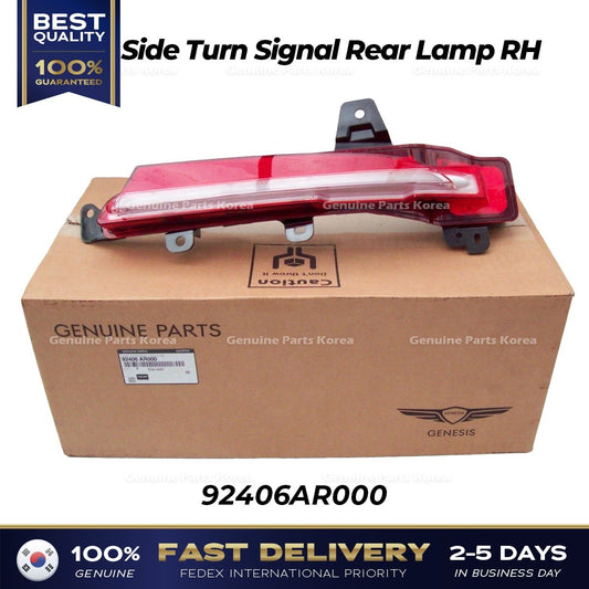 Genuine Side Turn Signal Rear Lamp RH 92406AR000 for Hyundai Genesis GV70