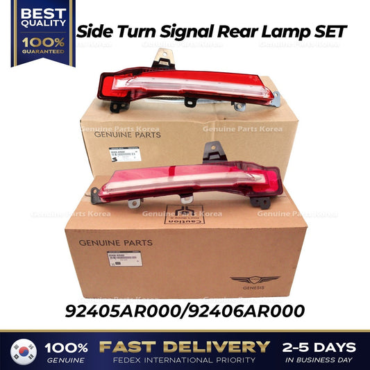 Genuine Side Turn Signal Rear Lamp SET 92405AR000 92406AR000 for Genesis GV70