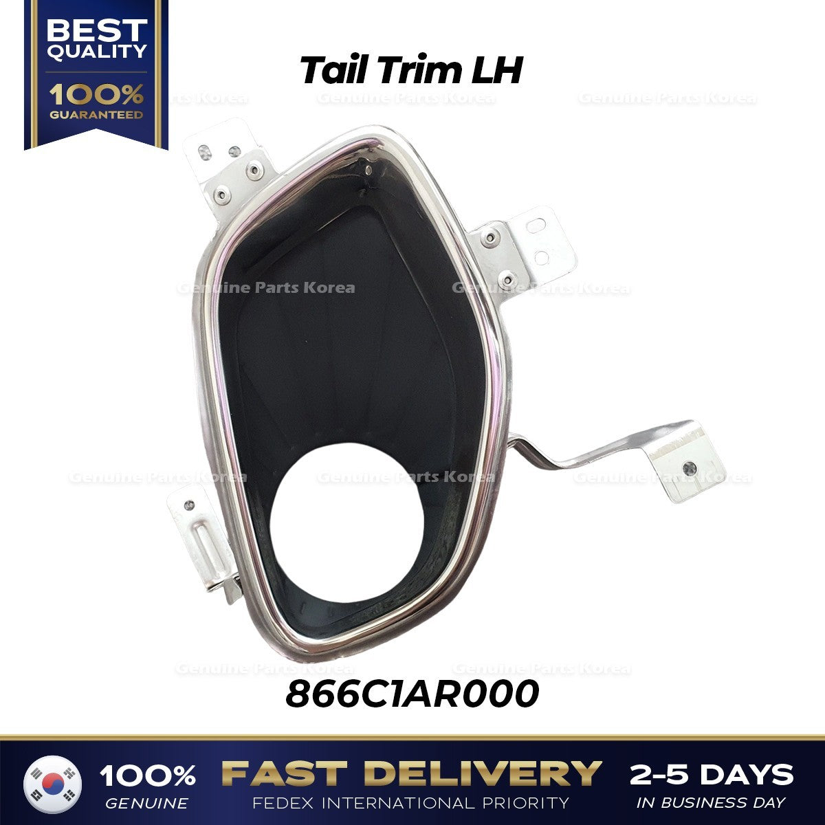 Genuine Tail Trim LH 866C1AR000 for Hyundai Genesis GV70