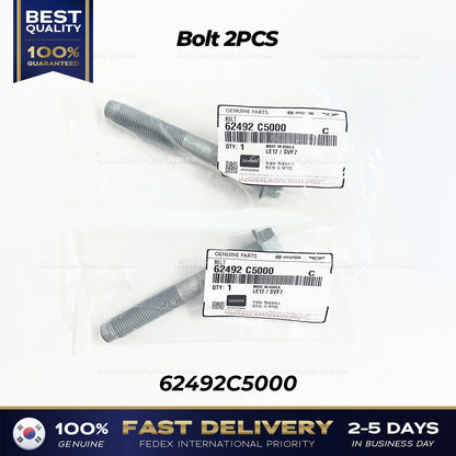 Genuine Bolt 2PCS 62492C5000 for Hyundai Kona Santa Fe Kia Sorento