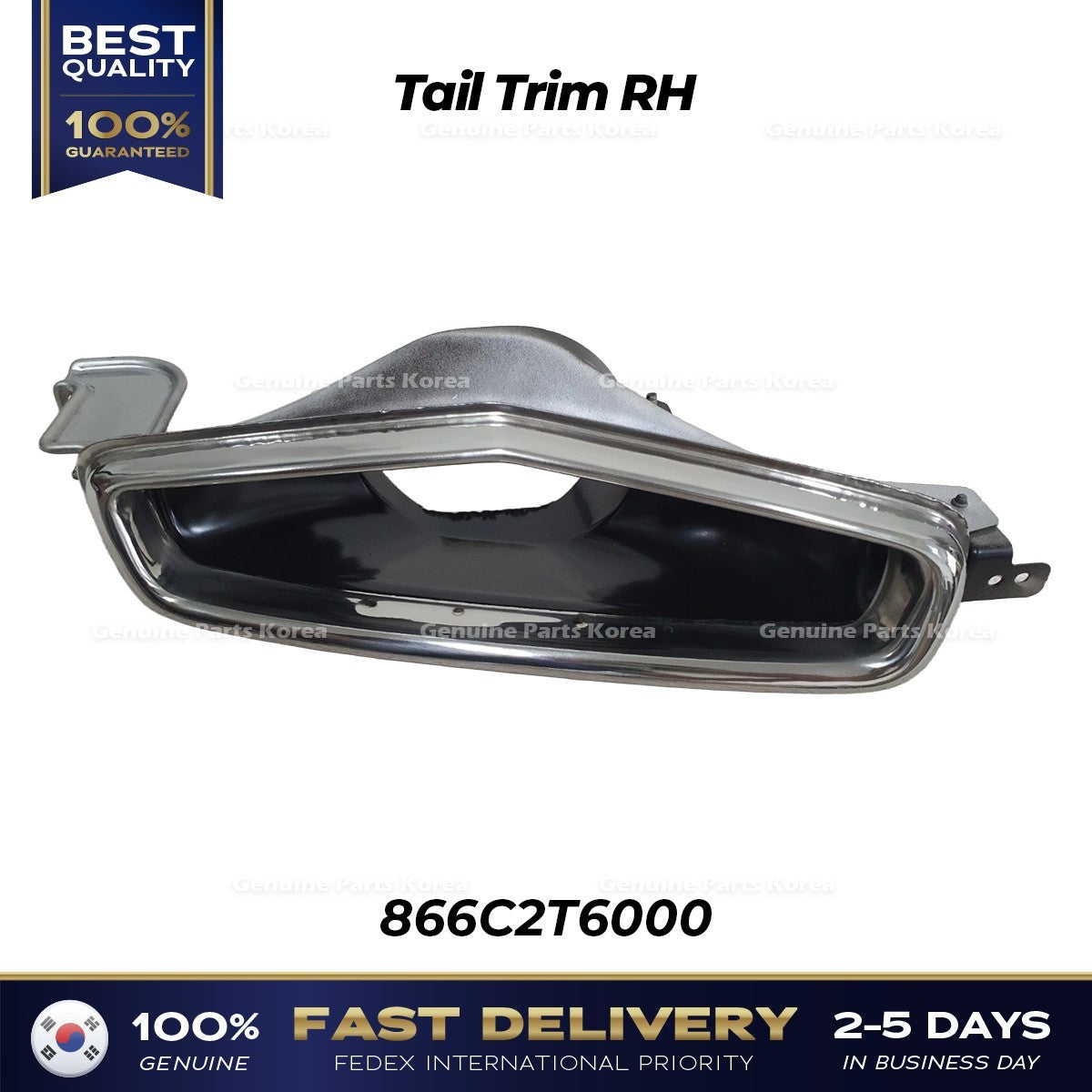 Genuine Tail Trim RH 866C2T6000 for Hyundai Genesis GV80