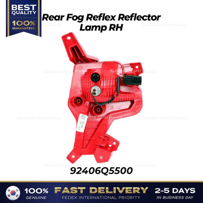 Genuine Rear Fog Reflex Reflector Lamp RH 92406Q5500 for Kia Seltos