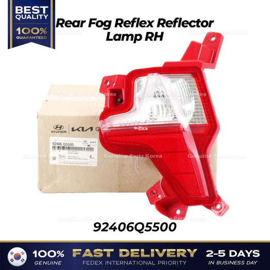 Genuine Rear Fog Reflex Reflector Lamp RH 92406Q5500 for Kia Seltos