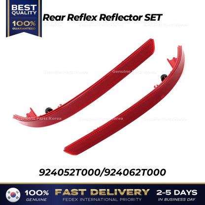 Genuine Rear Reflex Reflector SET 924052T000 924062T000 for Kia Optima