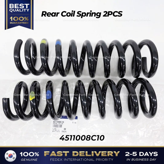 Genuine Rear Coil Spring 2PCS 4511008C10 for Ssangyong Rexton
