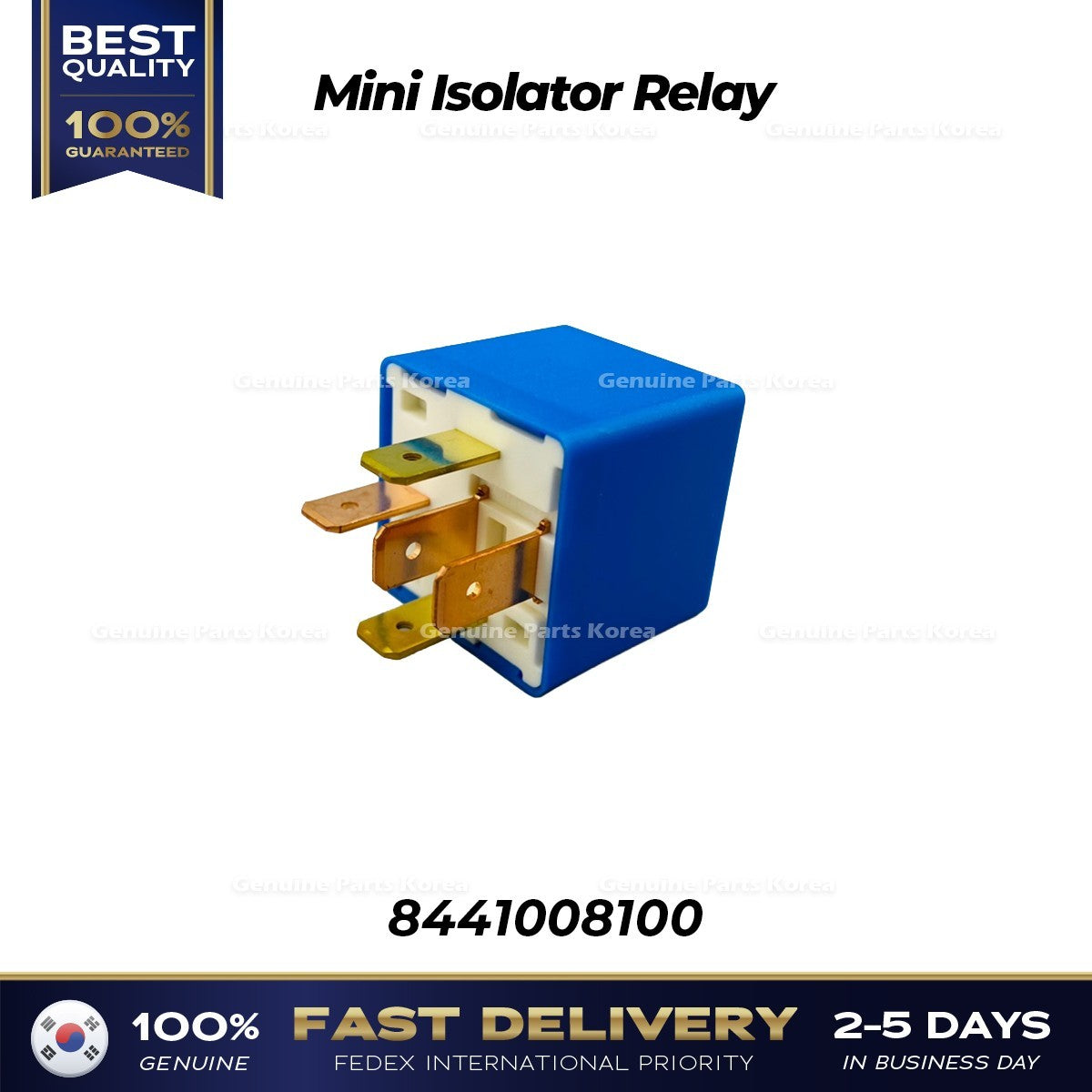 Genuine Mini Isolator Relay 8441008100 for Ssangyong Tivoli Rexton