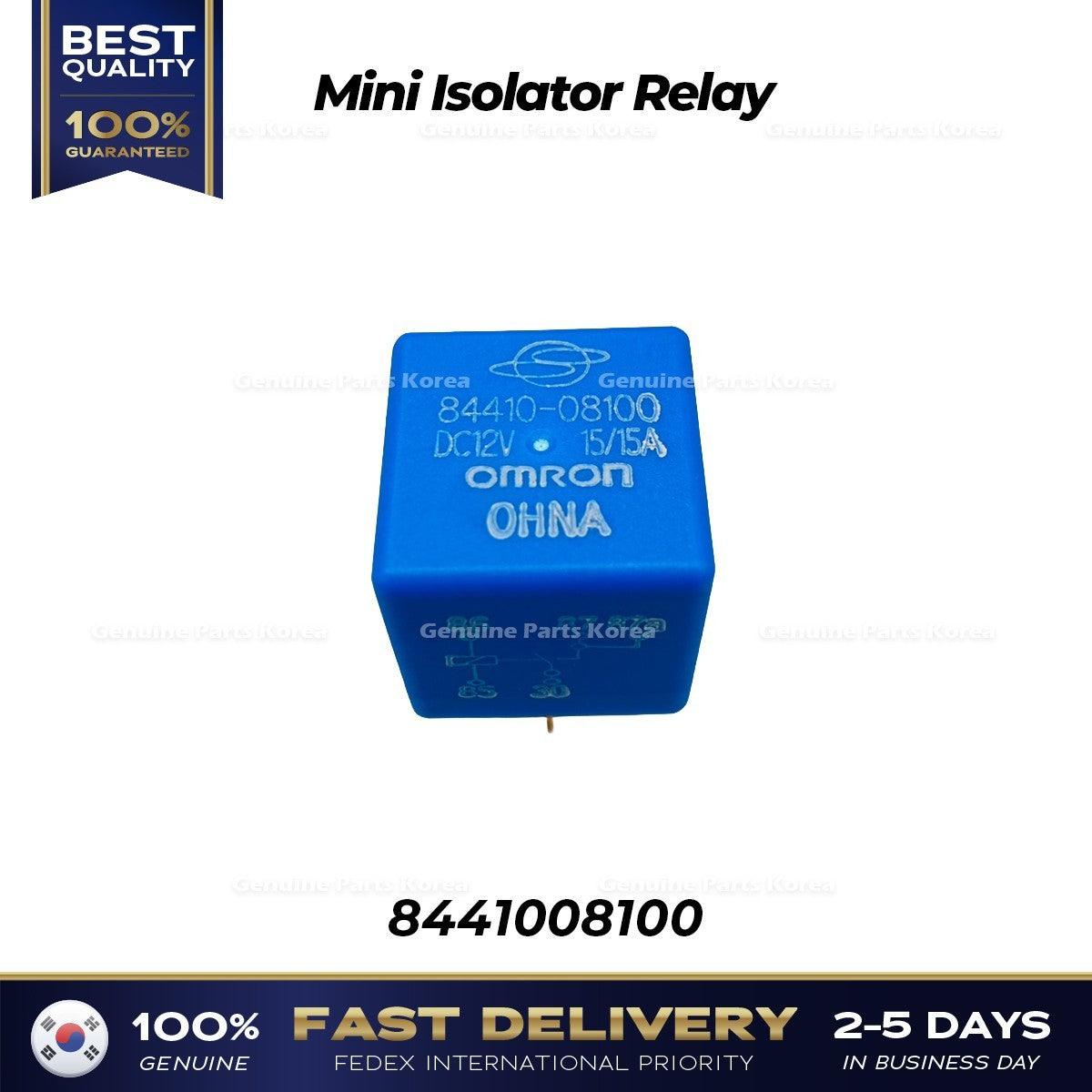 Genuine Mini Isolator Relay 8441008100 for Ssangyong Tivoli Rexton
