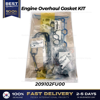 Genuine Engine Overhaul Gasket KIT 209102FU00 for Hyundai Tucson