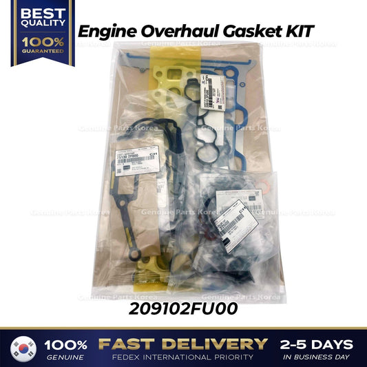 Genuine Engine Overhaul Gasket KIT 209102FU00 for Hyundai Tucson