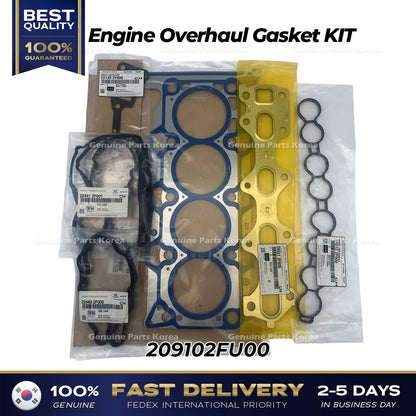 Genuine Engine Overhaul Gasket KIT 209102FU00 for Hyundai Tucson