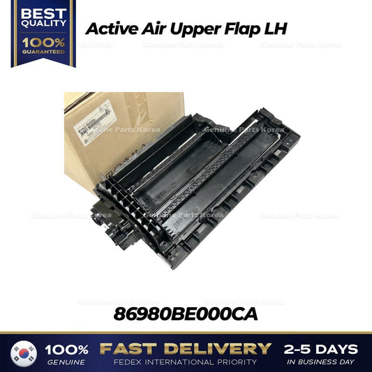 Genuine Active Air Upper Flap LH 86980BE000CA for Hyundai Kona