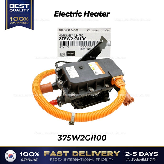 Genuine Electric Heater 375W2GI100 for Hyundai Genesis GV60 Ioniq 5 Kia EV6
