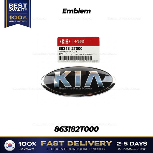 Genuine Emblem 863182T000 for Kia Forte