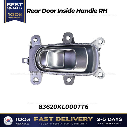 Genuine Rear Door Inside Handle RH 83620KL000TT6 for Hyundai Ioniq 6