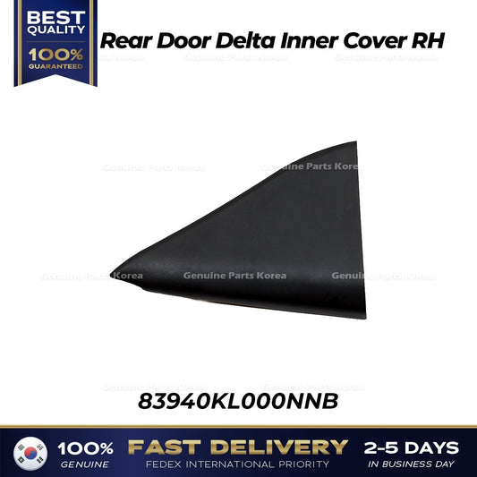 Genuine Rear Door Delta Inner Cover RH 83940KL000NNB for Hyundai Ioniq 6