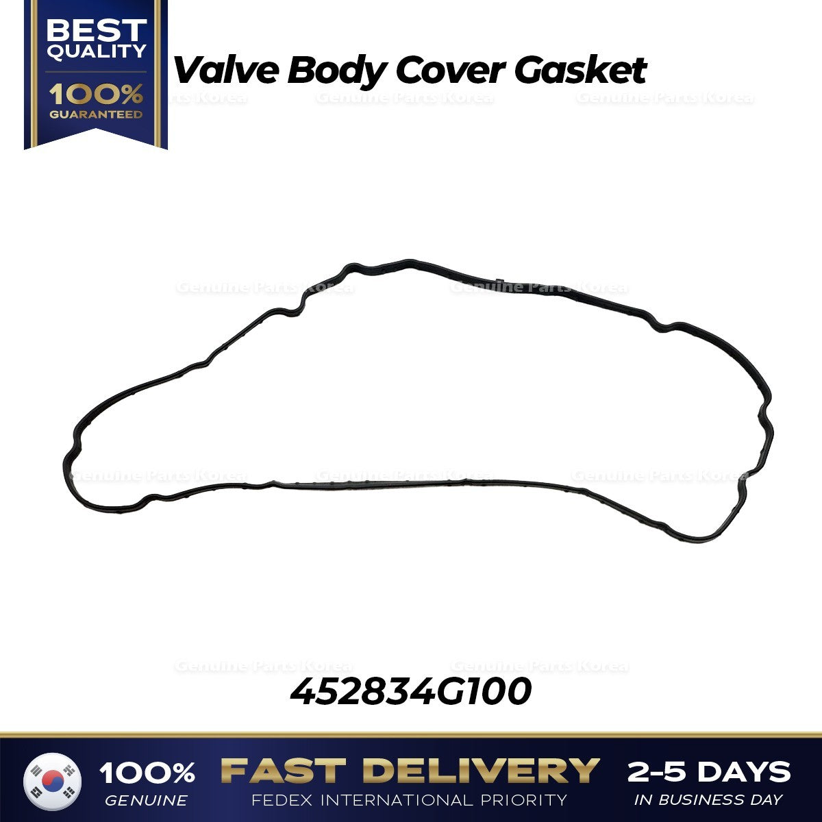 Genuine Valve Body Cover Gasket 452834G100 for Kia Cadenza Sedona