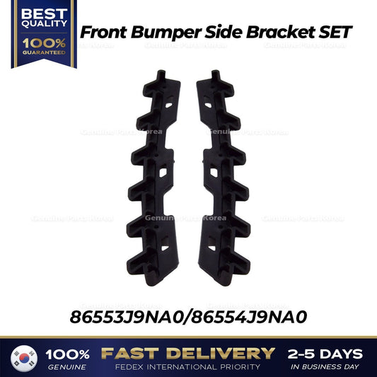 Genuine Front Bumper Side Bracket SET 86553J9NA0 86554J9NA0 for Hyundai Kona