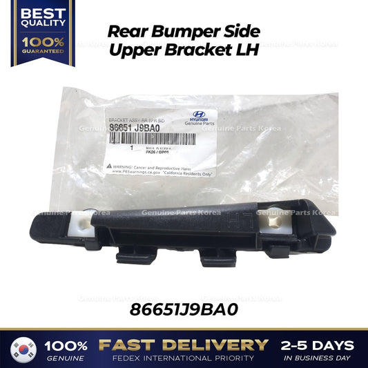 Genuine Rear Bumper Side Upper Bracket LH 86651J9BA0 for Hyundai Kona