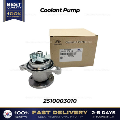 Genuine Coolant Pump 2510003010 for Hyundai Accent Kia Picanto