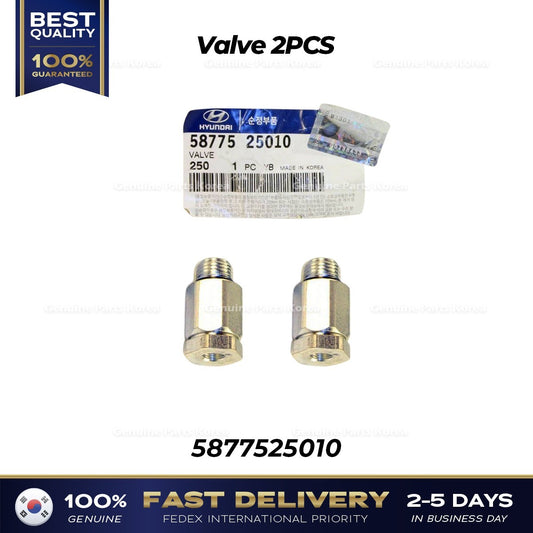 Genuine Valve 2PCS 5877525010 for Hyundai Accent Elantra