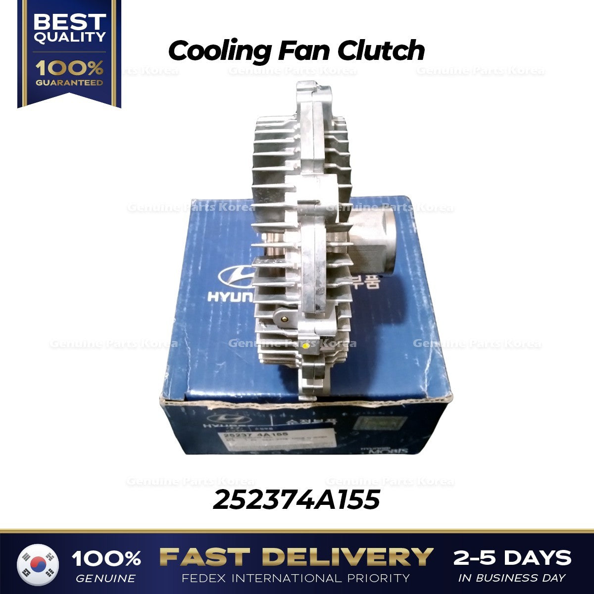 Genuine Cooling Fan Clutch 252374A155 for Hyundai Porter II