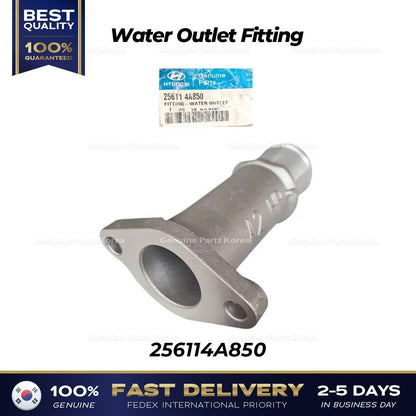 Genuine Water Outlet Fitting 256114A850 for Hyundai Porter II