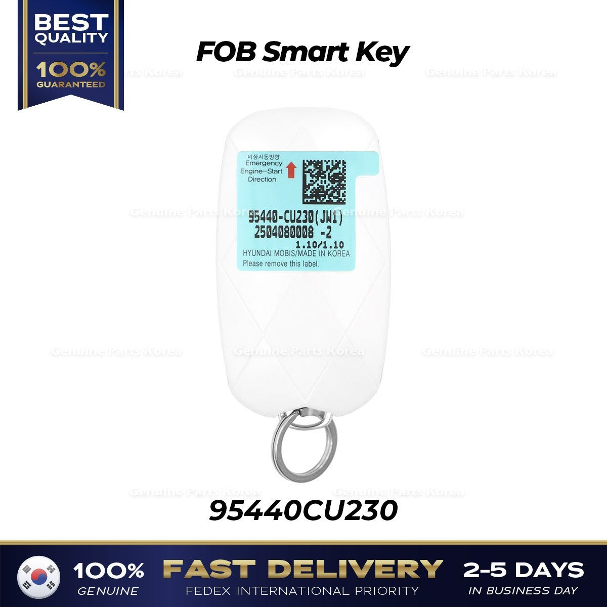 Genuine FOB Smart Key 95440CU230 for Hyundai Genesis GV60