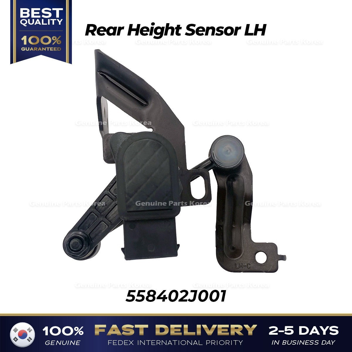 Genuine Rear Height Sensor LH 558402J001 for Kia Mohave