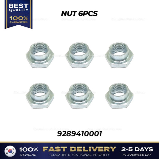 Genuine NUT 6PCS 9289410001 for Ssangyong Rexton Actyon Kyron