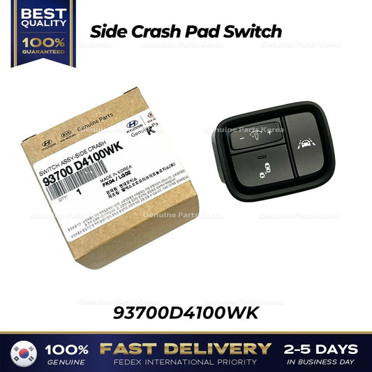 Genuine Side Crash Pad Switch 93700D4100WK for Kia Optima