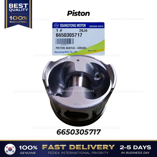 Genuine Piston 6650305717 for Ssangyong Rodius Kyron Rexton