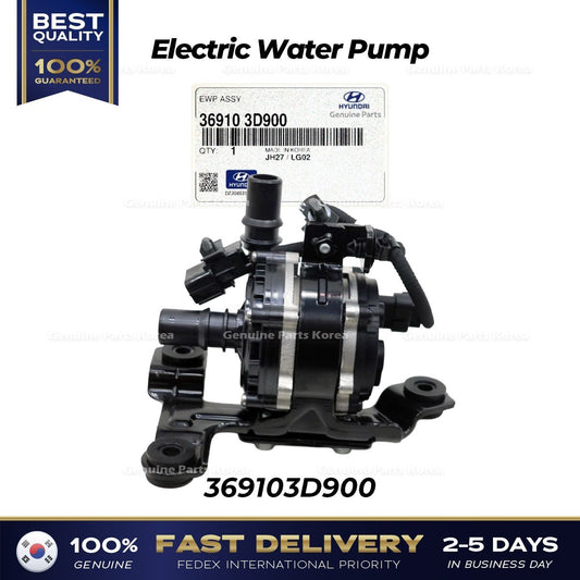 Genuine Electric Water Pump 369103D900 for Hyundai Sonata Hybrid