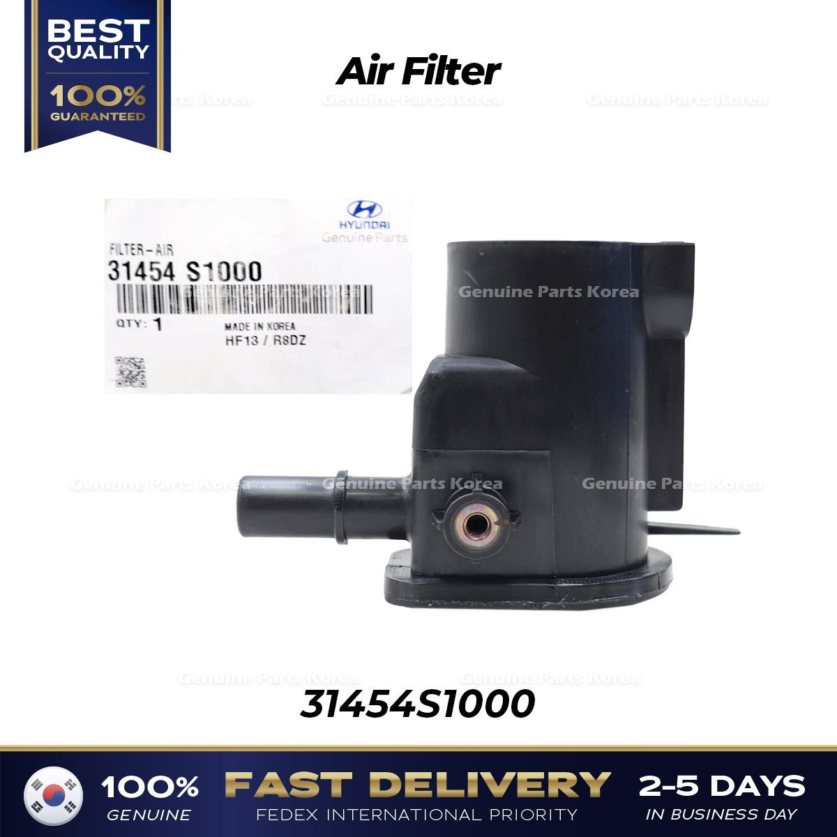 Genuine Air Filter 31454S1000 for Hyundai Palisade Santa Fe