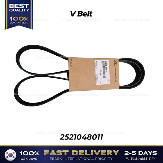Genuine V Belt 2521048011 for Hyundai Mighty