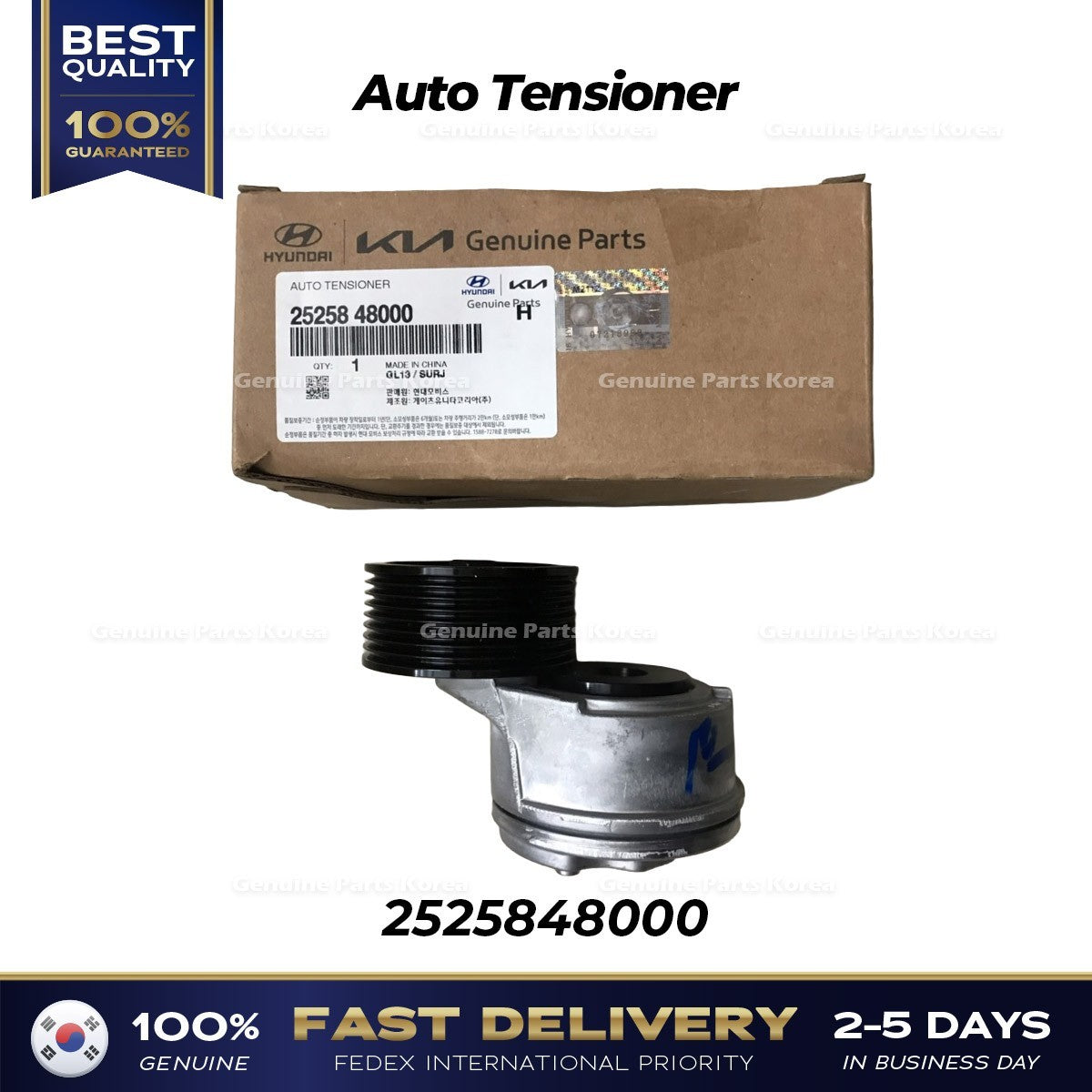 Genuine Auto Tensioner 2525848000 for Hyundai Mighty
