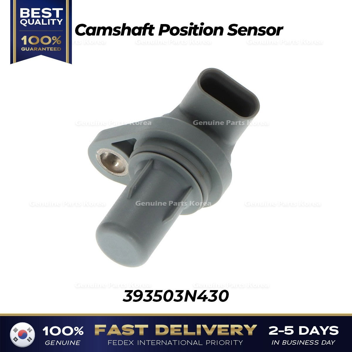 Genuine Camshaft Position Sensor 393503N430 for Hyundai Genesis G80 G90