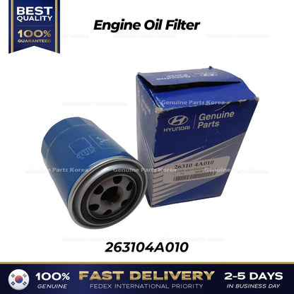 Genuine Engine Oil Filter 263104A010 for Hyundai H1 Grand Starex