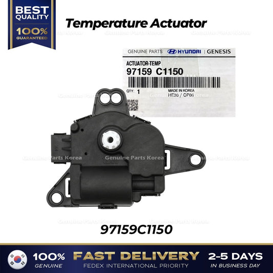 Genuine Temperature Actuator 97159C1150 for Hyundai Genesis GV70 Kia Cadenza