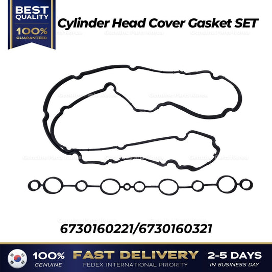 Genuine Cylinder Head Cover Gasket SET 6730160221 6730160321 for Tivoli