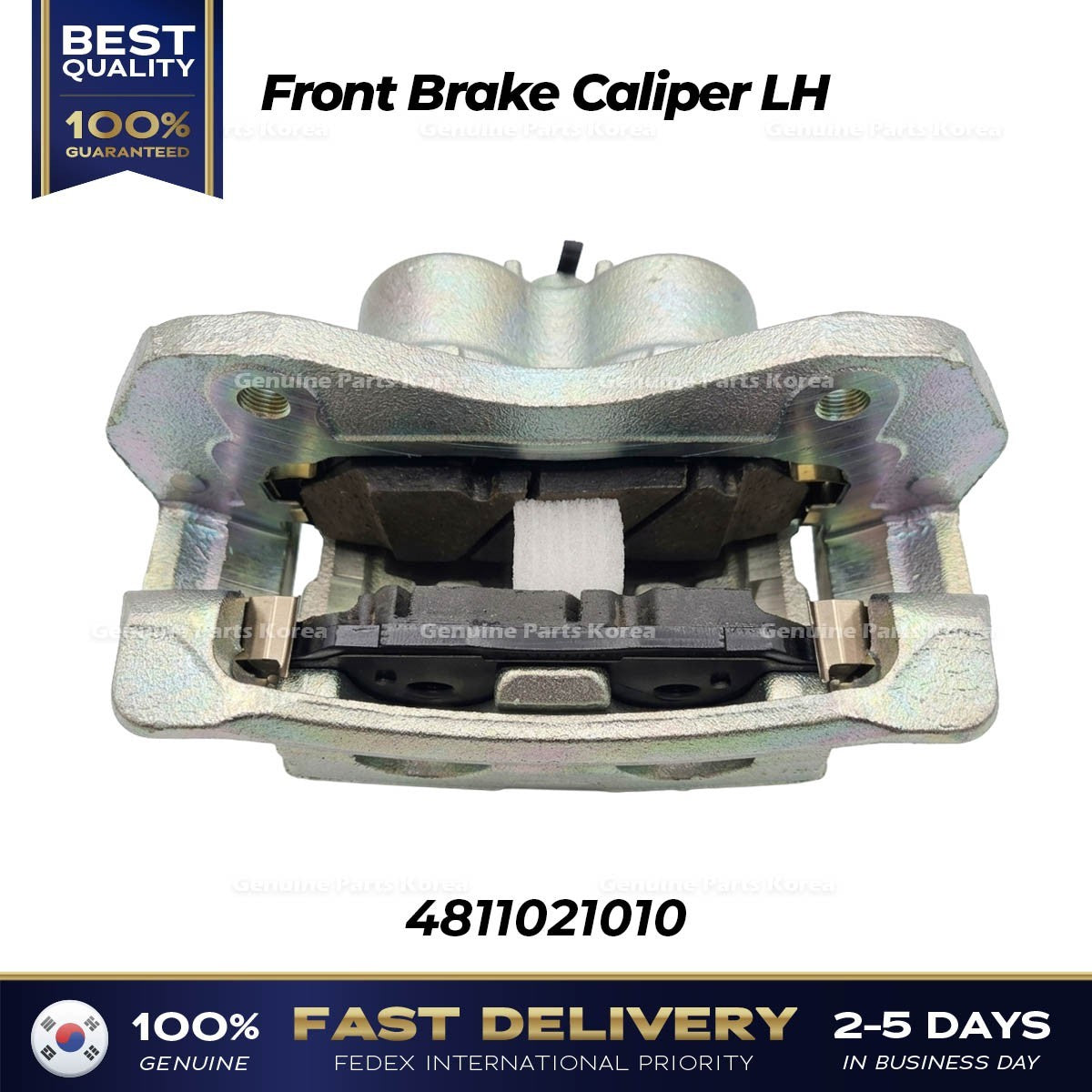Genuine Front Brake Caliper LH 4811021010 for Ssangyong Rodius