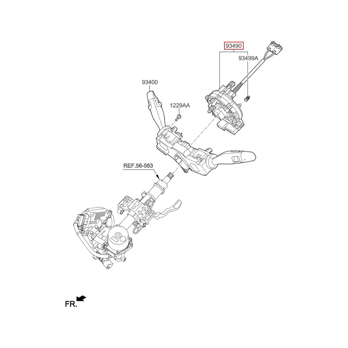 Genuine 93490D4620 for Kia Cadenza