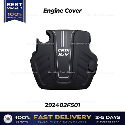 Genuine Engine Cover 292402F501 for Hyundai Grandeur Kia K7