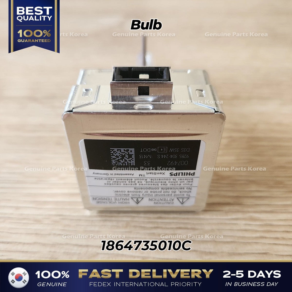 GenuineBulb 1864735010C for Hyundai Santa Fe Kia K7