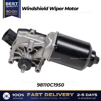 Genuine Windshield Wiper Motor 98110C1950 for Hyundai Kona Sonata